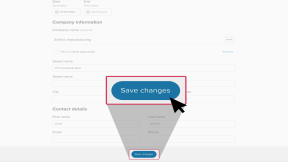 Click to enlarge Edit opportunity form is open with the Save changes button highlighted